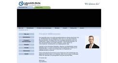 Desktop Screenshot of lebenshilfe-werke.de