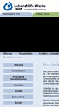 Mobile Screenshot of lebenshilfe-werke.de